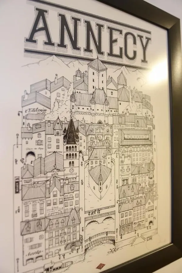 Le Rubis - T3 avec parking et 2 salles de bain. Annecy