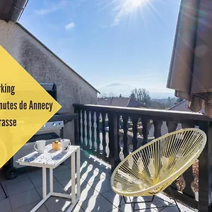 Appartement Cabana & Vue Sur Le Semnoz, Annecy