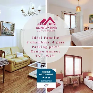 Appartement Le Family 2 4 Personnes Classe 3 Etoiles, Annecy